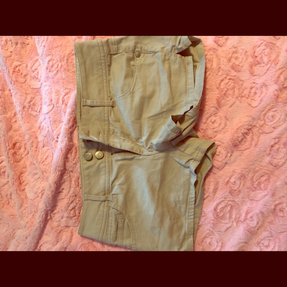 Tan shorts